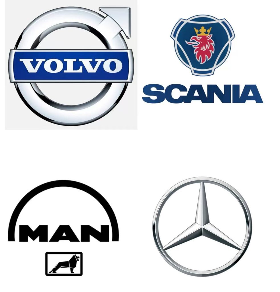 European brand trucks