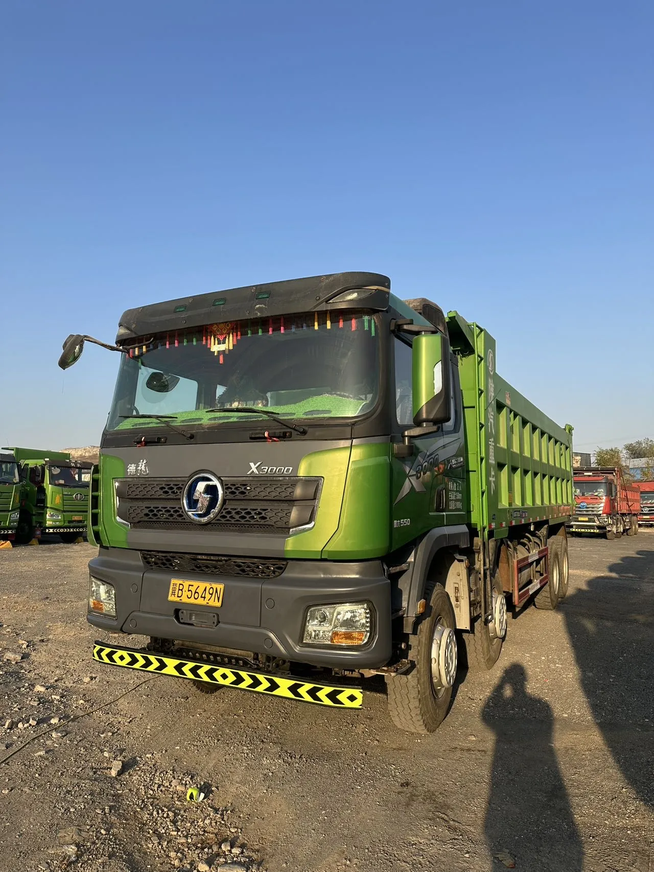Shaanxi Automobile used dump truck
