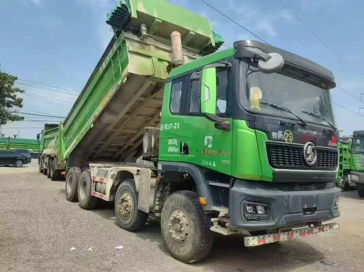 Shacman X3000 dump truck, popular for heavy construction work in the Middle East and Africa
