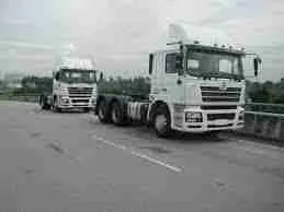 Shacman F3000 tractor truck front view export to Africa