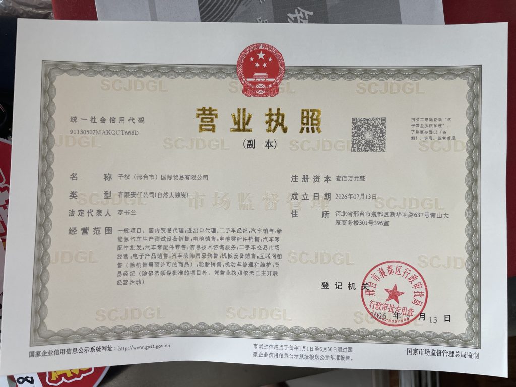 An outstanding Chinese company specializing in the export of used trucks